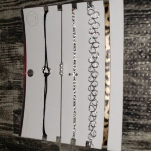 Choker Necklace Set of 5